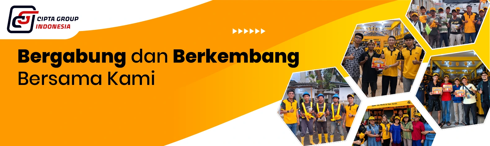 Bergabung dan berkembang bersama kami