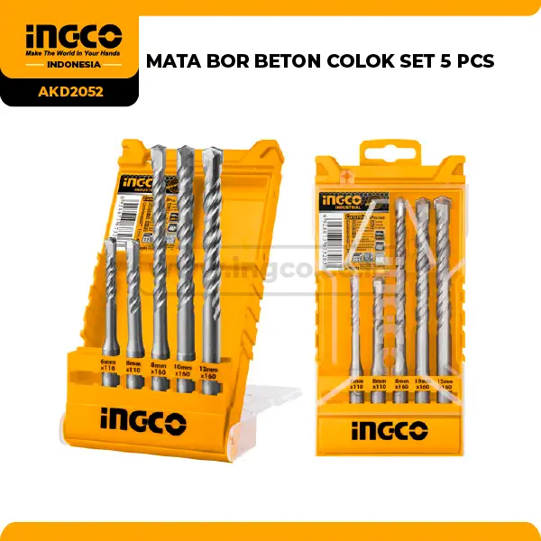 AKD2052 - (MATA BOR BETON COLOK SET 5 PCS)