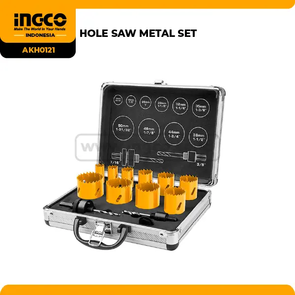 AKH0121 - (HOLE SAW METAL SET)