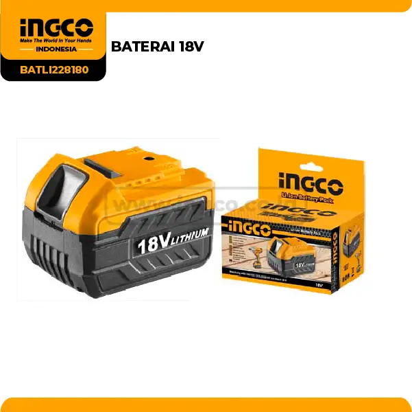 BATLI228180 - (BATERAI 18V*)
