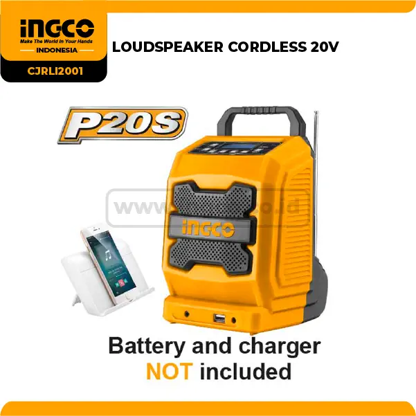 CJRLI2001 - (LOUDSPEAKER CORDLESS 20V)