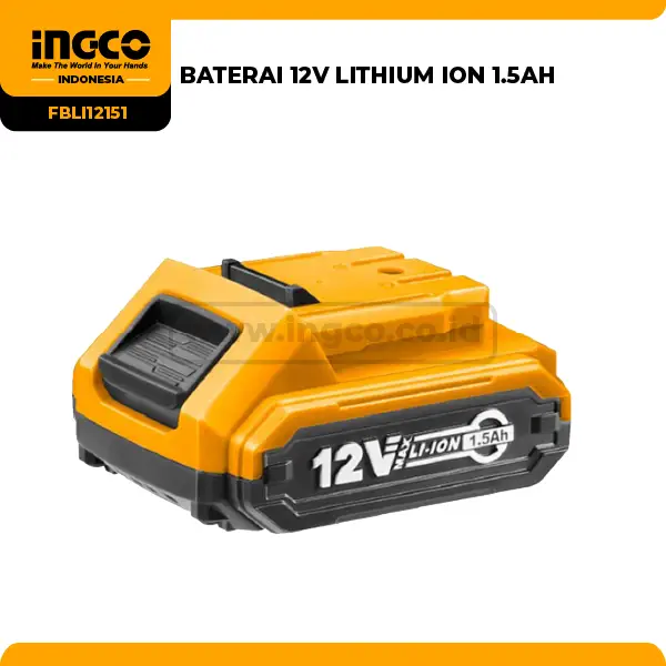 FBLI12151 - (BATERAI 12V LITHIUM ION CORDLESS 1.5AH)