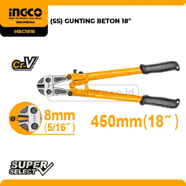 HBC1818 - (GUNTING BETON 18'')