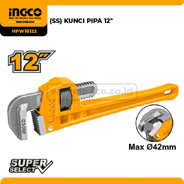HPW18122 - (KUNCI PIPA 12