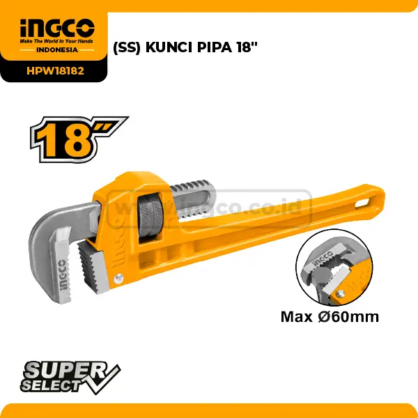 HPW18182 - (KUNCI PIPA 18
