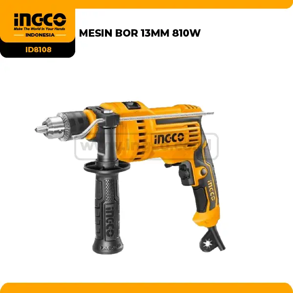 ID8108 - (MESIN BOR 13MM 810W *)