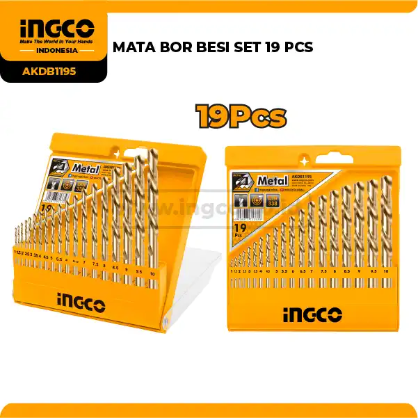 AKDB1195 - MATA BOR BESI SET 19 PCS 