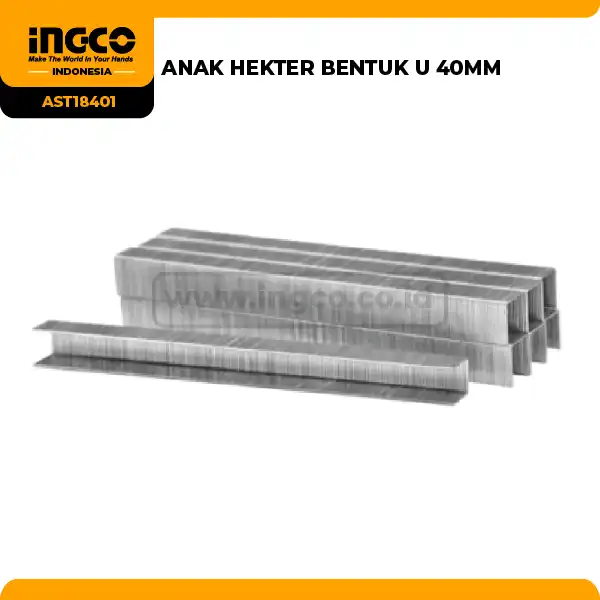 AST18401 - ANAK HEKTER BENTUK U 40MM