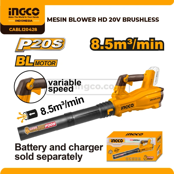 CABLI20428 - MESIN BLOWER HD 20V BRUSHLESS