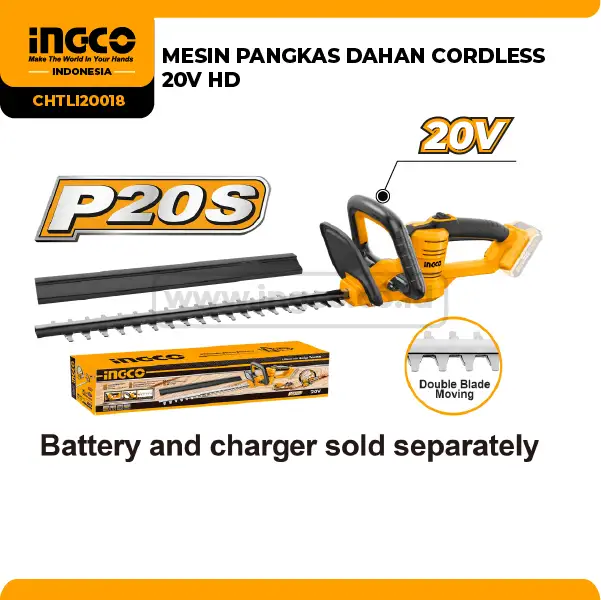 CHTLI20018 - MESIN PANGKAS DAHAN CORDLESS 20V HD 