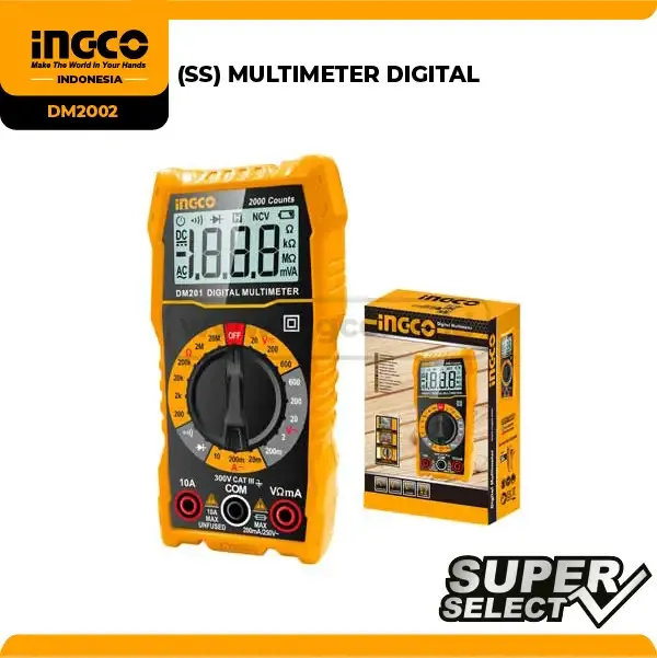 DM2002 - MULTIMETER DIGITAL !