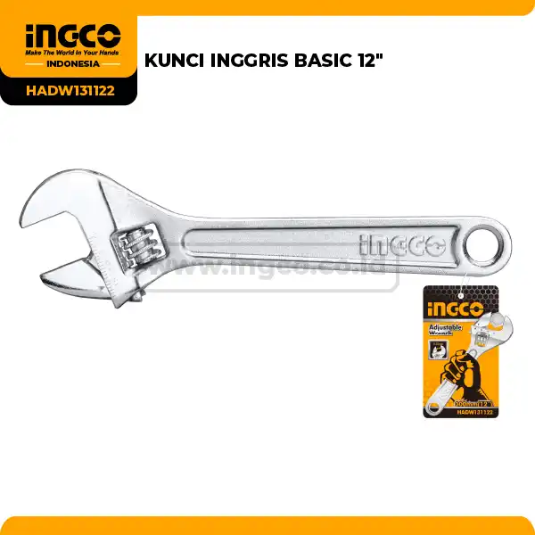 HADW131122 - KUNCI INGGRIS BASIC 12''