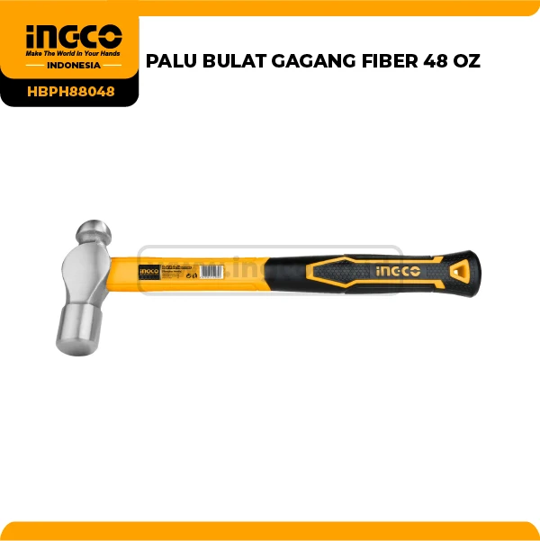 HBPH88048 - PALU BULAT GAGANG FIBER 48 OZ