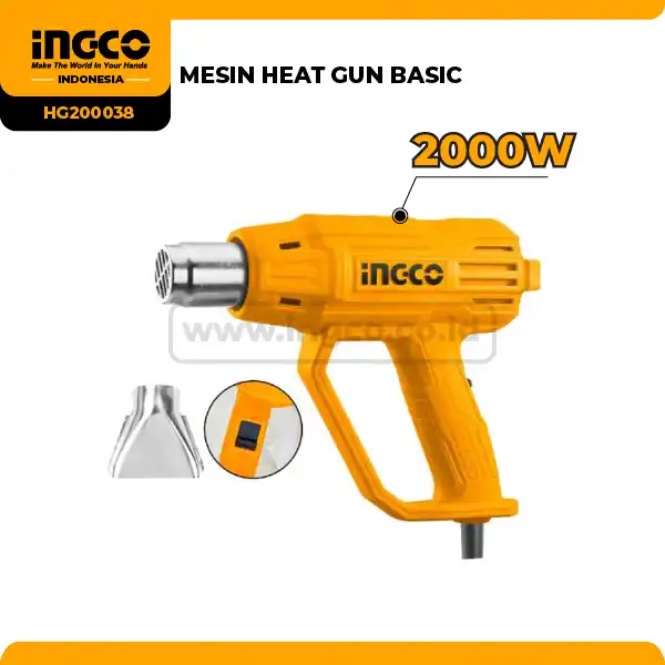 HG200038 - MESIN HEAT GUN BASIC => HG200078
