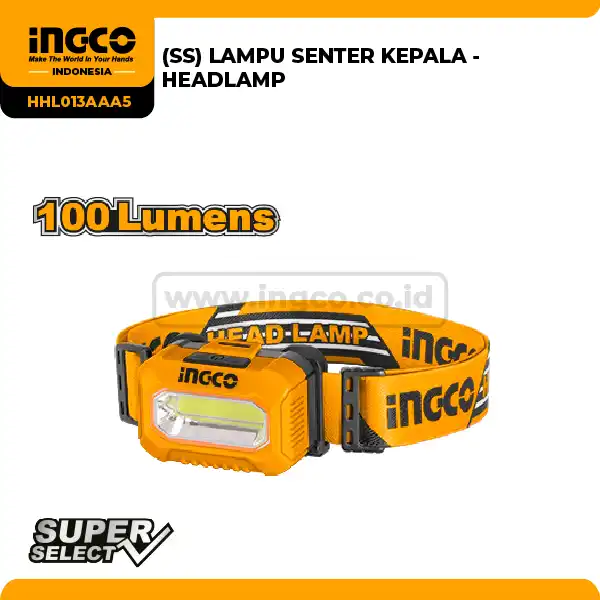 HHL013AAA5 - LAMPU SENTER KEPALA - HEADLAMP => HHL013AAA8