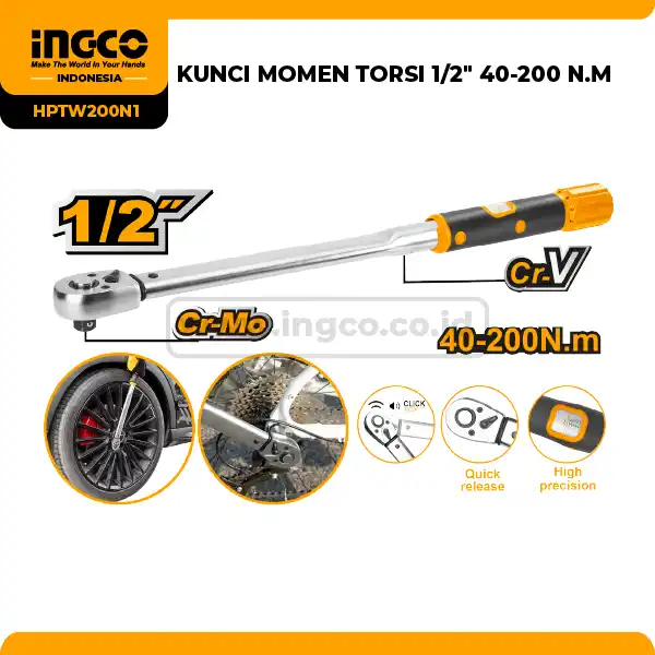 HPTW200N1 - KUNCI MOMEN TORSI 1/2