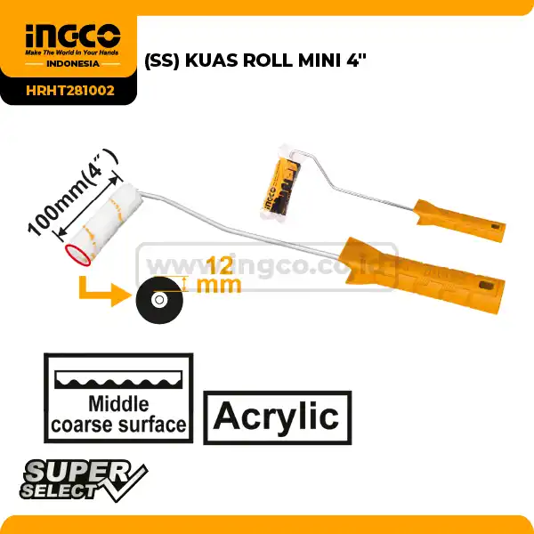 HRHT281002 - KUAS ROLL MINI 4