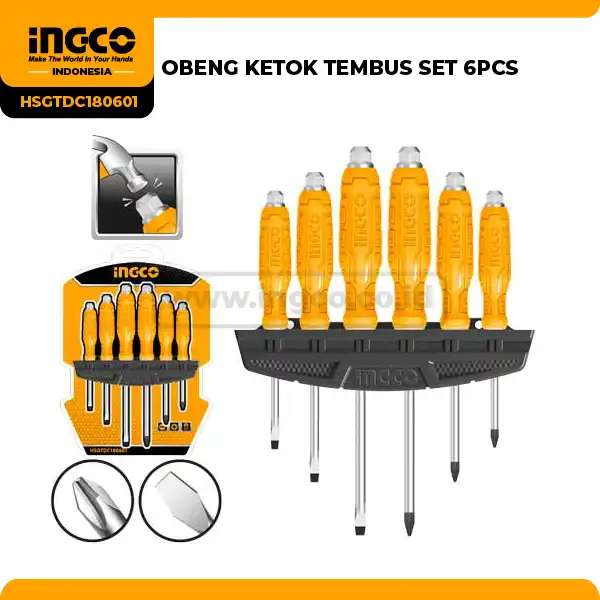 HSGTDC180601 - OBENG KETOK TEMBUS SET 6PCS
