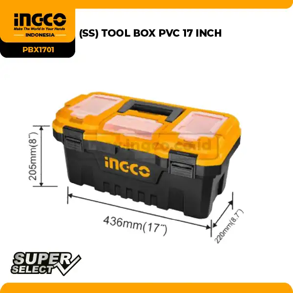 PBX1701 - TOOL BOX PVC 17 INCH