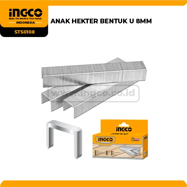 STS0108 - ANAK HEKTER BENTUK U 8MM