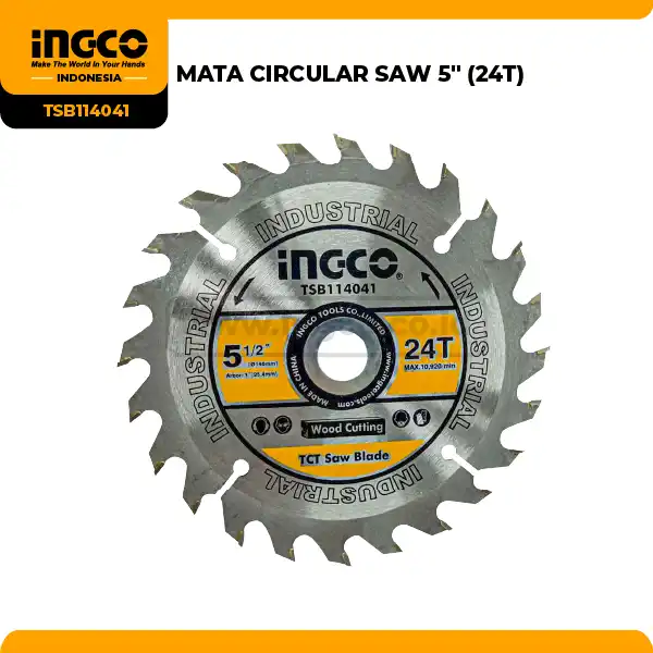 TSB114041 - MATA CIRCULAR SAW 5'' (24T) => TSB1403