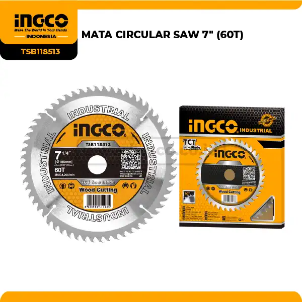 TSB118513 - MATA CIRCULAR SAW 7'' (60T)