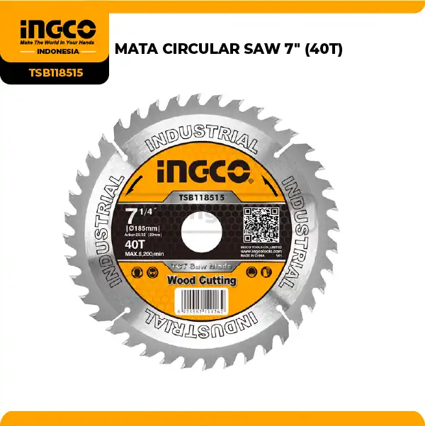 TSB118515 - MATA CIRCULAR SAW 7'' (40T)